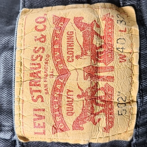 LEVI 502 40x28 2018 MENS STRAIGHT BOOTCUT FADED STRETCH MENS PRE-OWNED JEANS - Picture 7 of 8